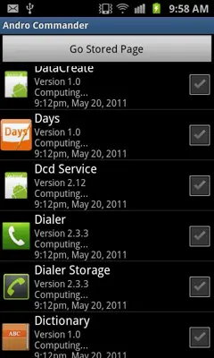 Andro Commander android App screenshot 1